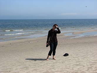 Der Ostseestrand in Heringsdorf Der Ostseestrand in Heringsdorf