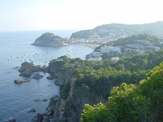 Bucht von Tossa de Mar Bucht von Tossa de Mar