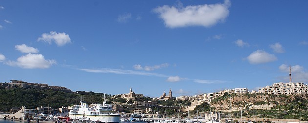 Fährhafen Mgarr auf der Insel Gozo