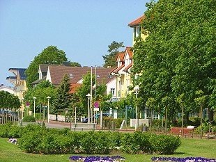 Der Stadtpark von Baabe, wunderschöner Garten