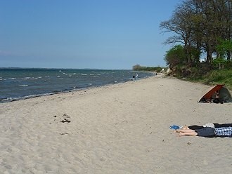 Sonnen am Badestrand von Zierow Sonnen am Badestrand von Zierow
