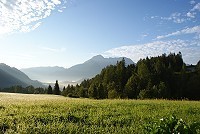 die Bergwelt der Alpen in Bayern