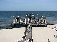 Seebrücke in Sellin auf Rügen