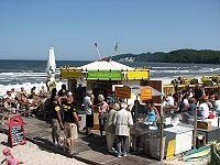 Karibik-Bar am Badestrand Binz