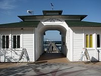 Auf zur Seebrücke Göhren, sie ist 270 Meter lang