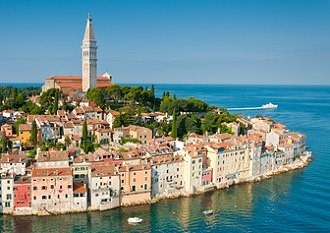 Hafenstadt Rovinj an der Adria