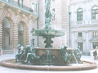 Brunnen vorm Hamburger Rathaus