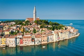 Die Stadt Rovinj-Istrien an der Adria Die Stadt Rovinj-Istrien an der Adria