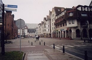 Die Altstadt im Zentrum von Kolberg