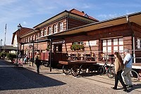 Der Bahnhof-West, von hier kann man nach Kühlungsborn-Ost und Heiligendamm