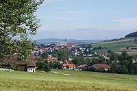 Blick auf Neukirchen beim Heiligen Blut