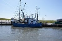 Fischkutteran der Nordsee macht sich bereit zum Fischen