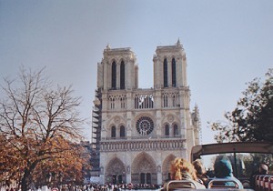 die Kirche Notre Dame de Paris