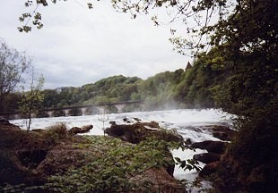 Der Rheinfall bei Schaffhausen