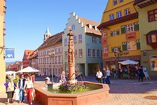 Brunnen im württembergischen Rottweil