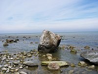 Steinige Küste