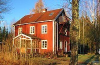 typisches Ferienhaus in Schweden