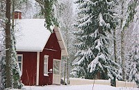 Winter in Schweden