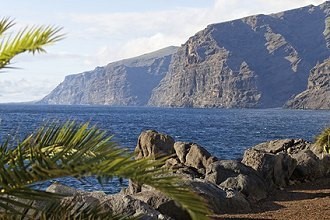 Blick auf Los Gigantos auf der Sonneninsel Teneriffa Blick auf Los Gigantos auf der Sonneninsel Teneriffa