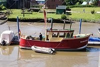 Boot Wilhelmine auf der Eider