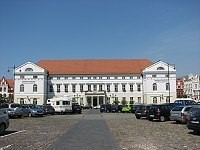 Rathaus vor dem Marktplatz