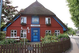 reetgedecktes Ferienhaus in Wustrow