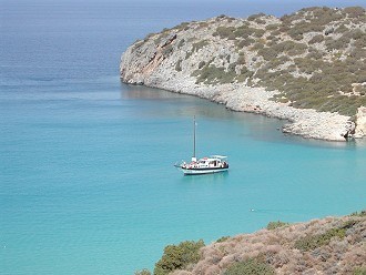 Bucht auf der Insel Kreta