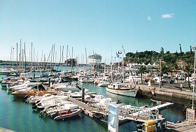 Hafen in Funchal auf Madeira