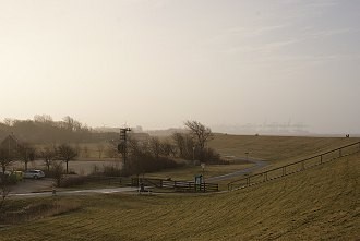 Marsch- und Deichland in Dithmarschen