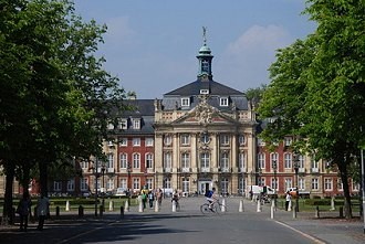 Fürstbischöfliches Schloss in der Stadt Münster