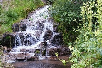 Kleiner Bachlauf am Schiefergebirge Kleiner Bachlauf am Schiefergebirge
