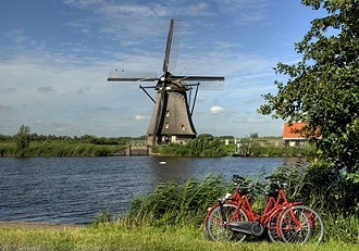 Windmühle in Südholland