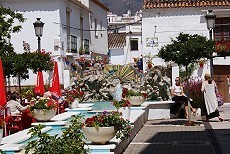 Brunnen in Estepona Brunnen in Estepona