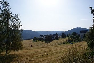 Bergpanorama in der Nähe von Lechbruck