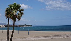 Strand an der Costa del Sol Strand an der Costa del Sol
