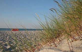 Strand an der Ostsee in Wiek