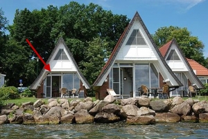 Ferienhaus Seeperle, nur 10 m zum Schweriner See + Ruderboot (11)